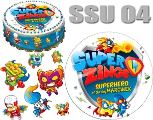 SUPER ZINGS SSU 04 + imię + 7 postaci