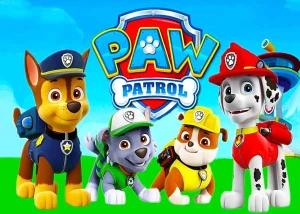 Opłatek na tort PSI PATROL PP15