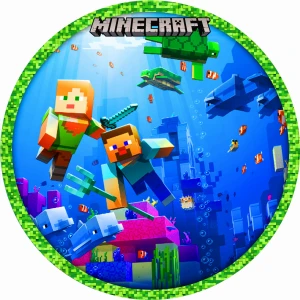 Opłatek na tort MINECRAFT 129/131