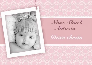 OPŁATEK NA TORT CHRZEST 54