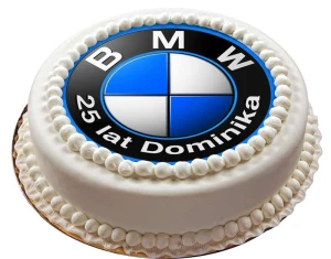 Opłatek na tort LOGO BMW 03