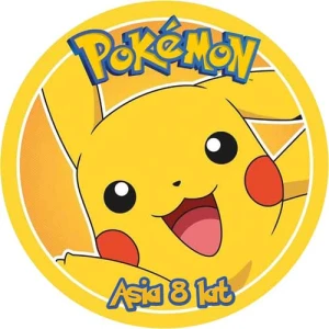 Opłatek na tort POKEMONY (2)