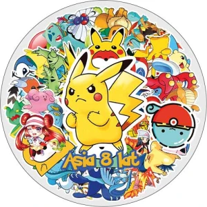 Opłatek na tort POKEMONY (4)