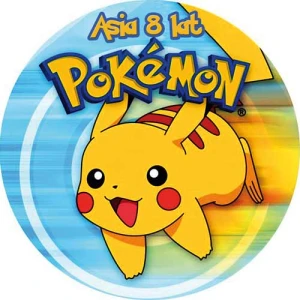Opłatek na tort POKEMONY (6)