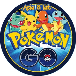 Opłatek na tort POKEMONY (9)