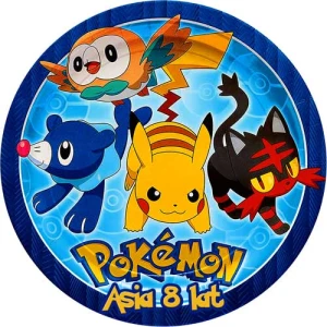 Opłatek na tort POKEMONY (11)