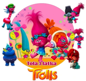 Opłatek na tort TROLLE XTRO 1