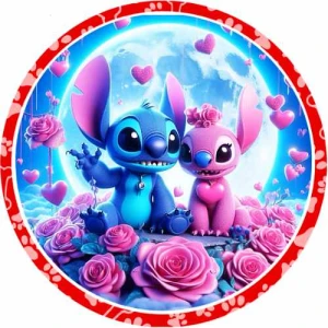Opłatek na tort LILO i STITCH (3)
