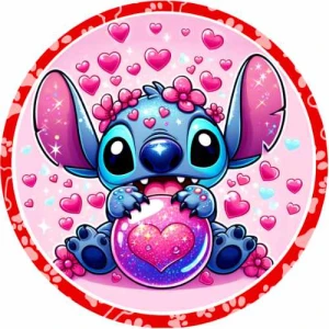 Opłatek na tort LILO i STITCH (4)