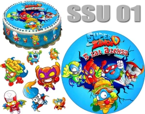 SUPER ZINGS SSU 01 + imię + 7 postaci