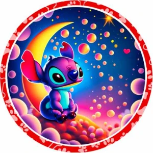 Opłatek na tort LILO i STITCH (9)