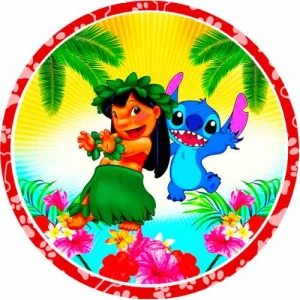 Opłatek na tort LILO i STITCH (11)