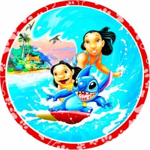 Opłatek na tort LILO i STITCH (13)