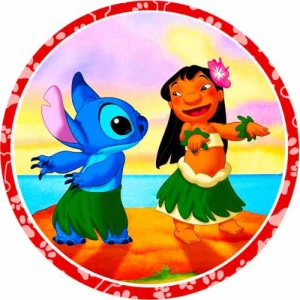 Opłatek na tort LILO i STITCH (16)