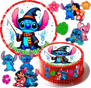 Opłatek na tort LILO i STITCH XLIS 15