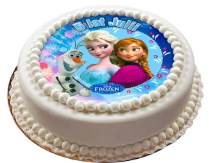 Opłatek na tort FROZEN Lodowa Kraina 34