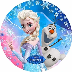 Opłatek na tort FROZEN Lodowa Kraina 54