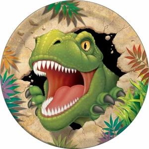 Opłatek na tort DINOZAURY 44