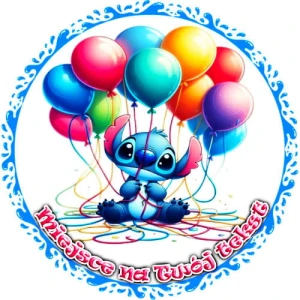 Opłatek na tort LILO i STITCH 17