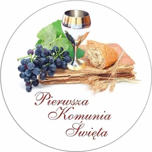 OPŁATEK NA TORT Pierwsza Komunia Święta 1KS 2 okr