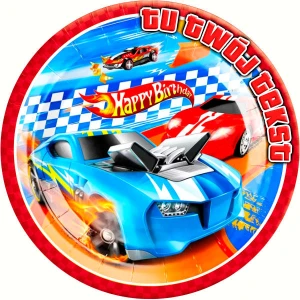 Opłatek na tort HOT WHEELS