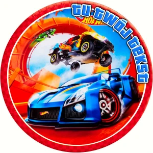 Opłatek na tort HOT WHEELS