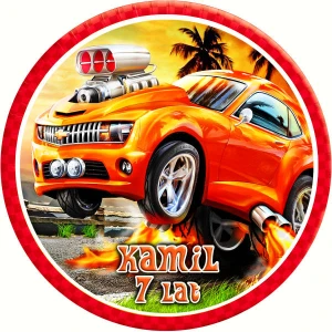 Opłatek na tort HOT WHEELS 04/19