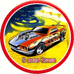 Opłatek na tort HOT WHEELS 14/22