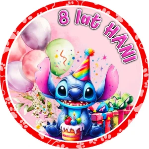 Opłatek na tort LILO i STITCH