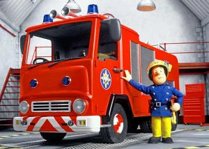 Opłatek na tort STRAŻAK SAM SSA 04/48