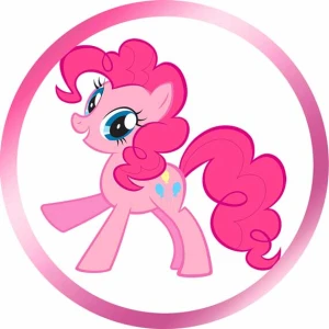 Opłatek na tort KUCYKI PONY 145