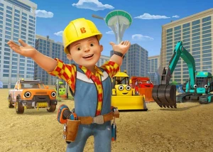 Opłatek na tort BOB BUDOWNICZY 08/21