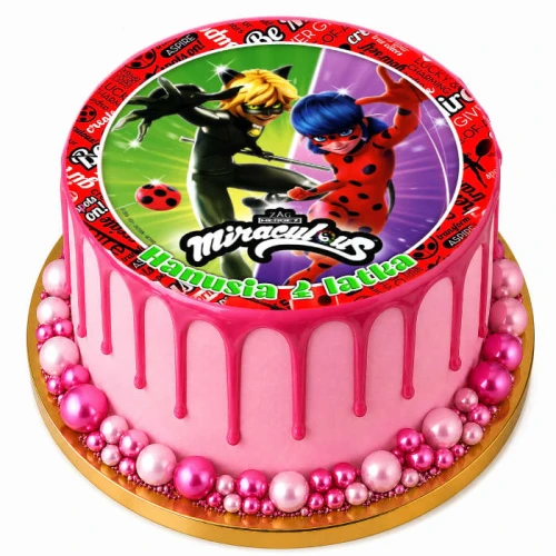 oplatek-na-tort-biedronka-i-czarny -kot-BIE90