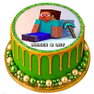 Opłatek na tort MINECRAFT 07/63