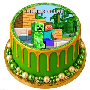 Opłatek na tort MINECRAFT 33/76