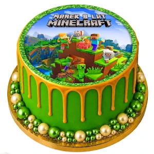 Opłatek na tort MINECRAFT 116/117