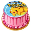 oplatek-na-tort-pokemon-pikachu-okrag-na-gore-tortu-wzor-POK06pink
