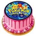 oplatek-na-tort-pokemon-pikachu-okrag-na-gore-tortu-wzor-POK09pink