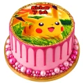 oplatek-na-tort-pokemon-pikachu-okrag-na-gore-tortu-wzor-POK13pink