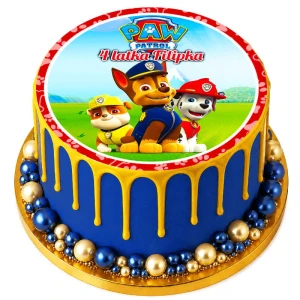 Opłatek na tort PSI PATROL PP27