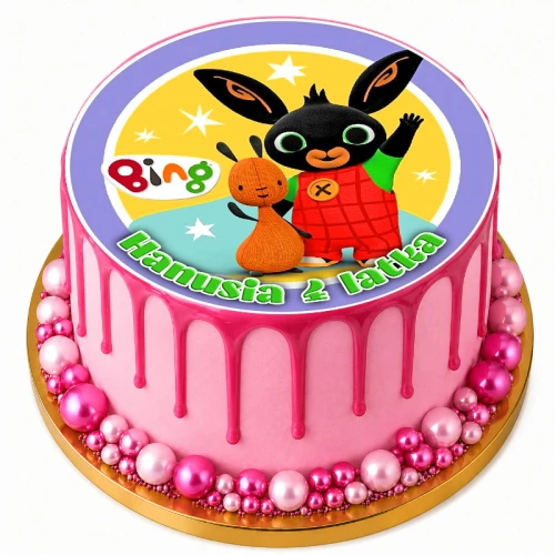 oplatek_na_tort_kroliczek_bing_BING40