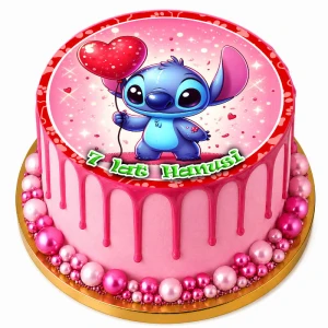 Opłatek na tort LILO i STITCH
