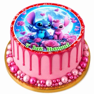 Opłatek na tort LILO i STITCH (3)