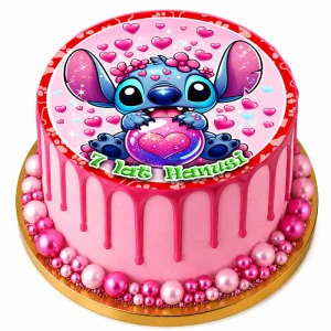 Opłatek na tort LILO i STITCH (4)