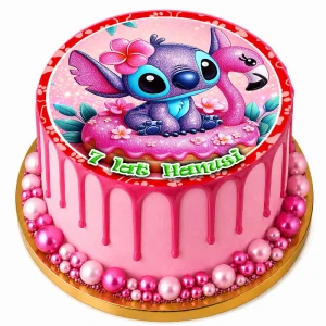 Opłatek na tort LILO i STITCH (2)