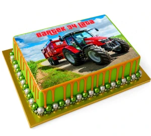 Opłatek na tort TRAKTOR TRA 57/85