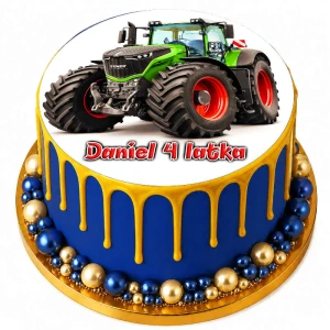 Opłatek na tort TRAKTOR TRA 61/80