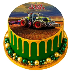 Opłatek na tort TRAKTOR TRA 55/87