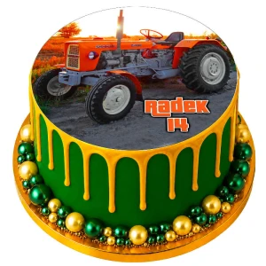 Opłatek na tort TRAKTOR TRA 46/95