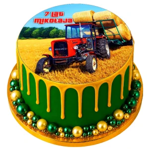 Opłatek na tort TRAKTOR TRA 51/90